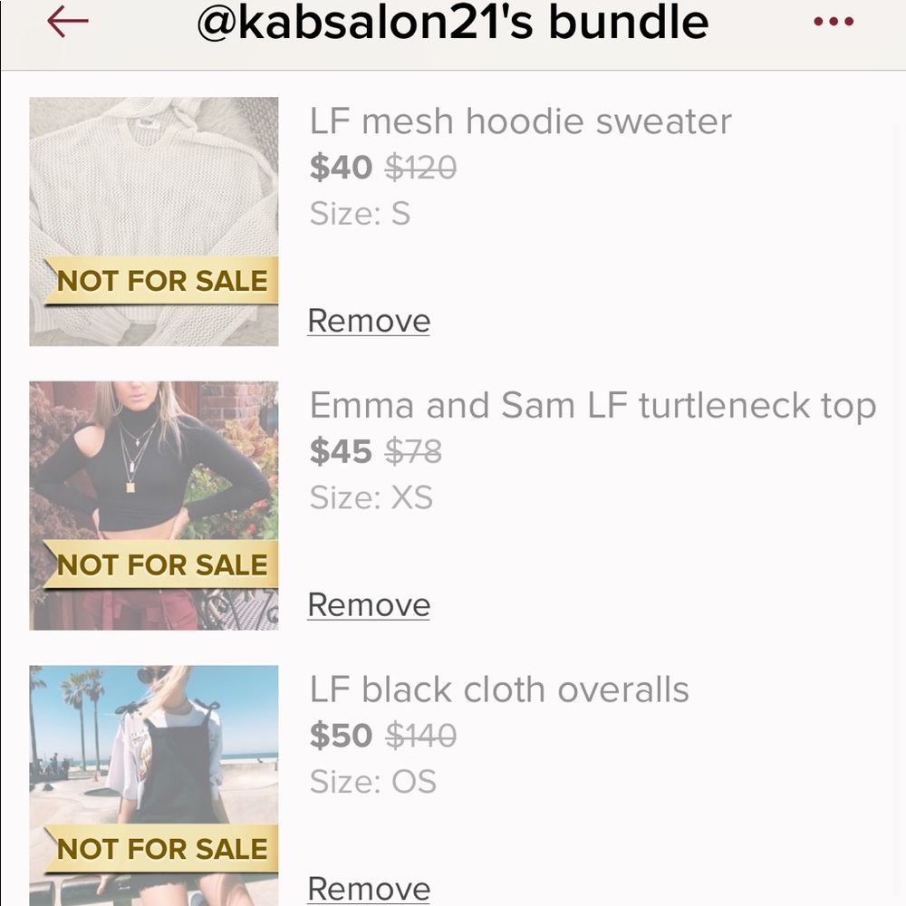 BUNDLE FOR KARINA